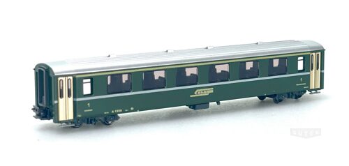PiRATA PI9221 RhB Personenwagen 1.Kl, grüner Lackierung  A1239 ep.IV 